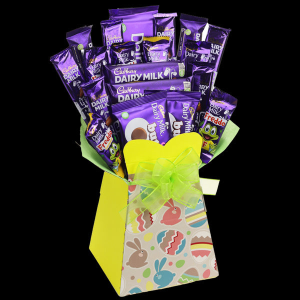 Dairy Milk Easter Egg Chocolate Bouquet - chocoholicbouquet