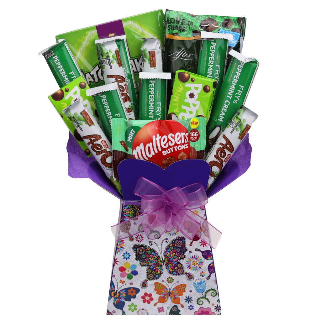 Mint Chocolate Bouquet Butterfly - chocoholicbouquet
