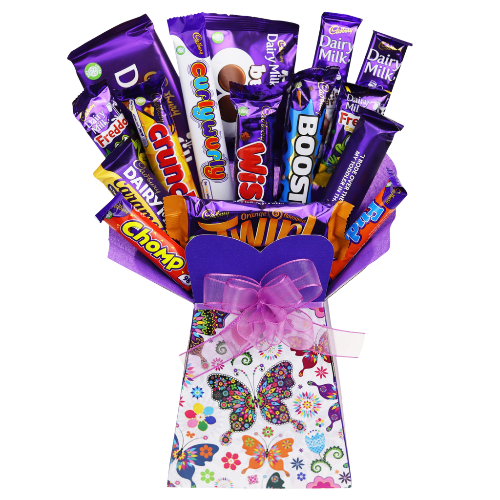Cadbury Chocolate Bouquet Butterfly - chocoholicbouquet