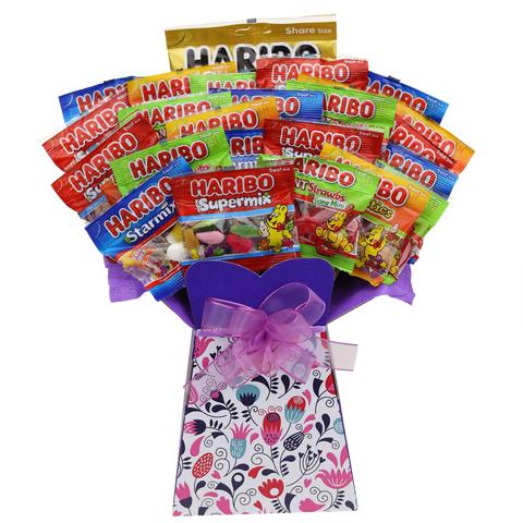 Haribo Sweets Bouquet Flowers - chocoholicbouquet