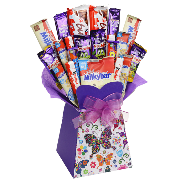 Kids Favourites Chocolate Bouquet Butterfly - chocoholicbouquet