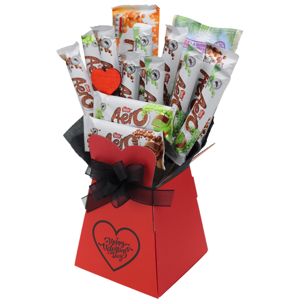 Aero Valentine Treats Chocolate Bouquet