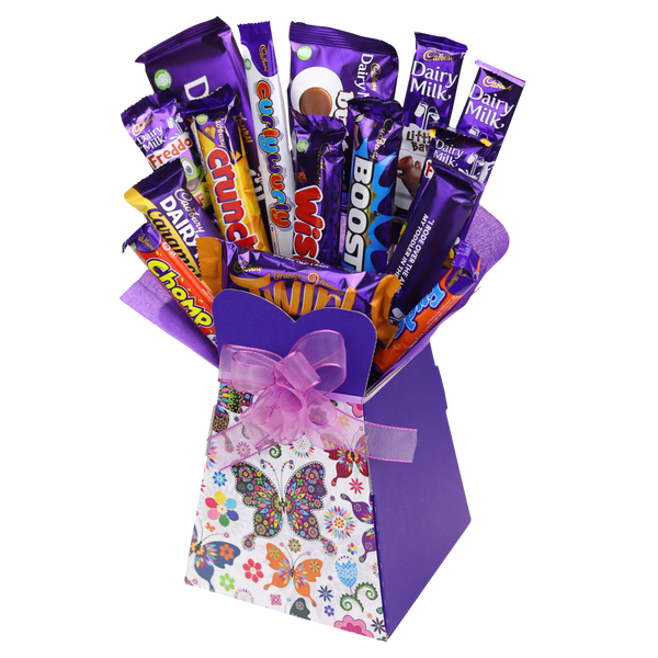 Cadbury Chocolate Bouquet Butterfly - chocoholicbouquet