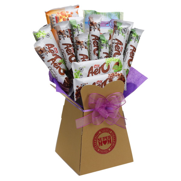 Aero Chocolate Bouquet Super Mom - chocoholicbouquet