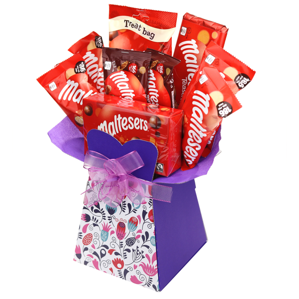 Maltesers Chocolate Bouquet Flowers - chocoholicbouquet
