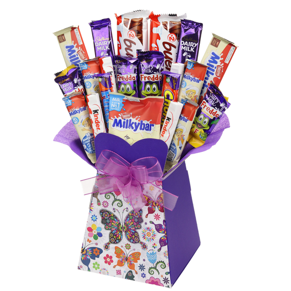 Kids Favourites Chocolate Bouquet Butterfly - chocoholicbouquet