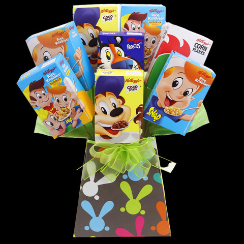 Kelloggs Cereal Easter Bunny Bouquet - chocoholicbouquet