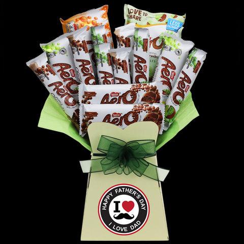 Aero I Love Dad Chocolate Bouquet - chocoholicbouquet