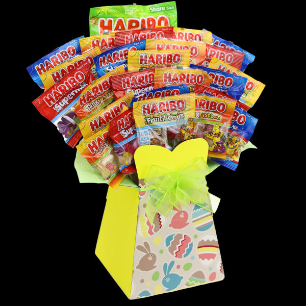 Haribo Easter Egg Sweetie Bouquet - chocoholicbouquet