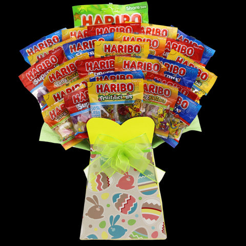 Haribo Easter Egg Sweetie Bouquet - chocoholicbouquet