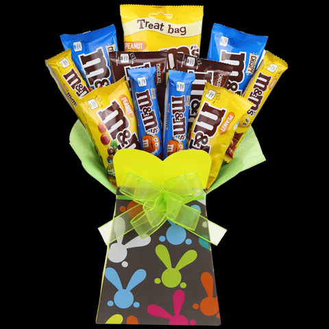 M&M's Easter Bunny Chocolate Bouquet - chocoholicbouquet