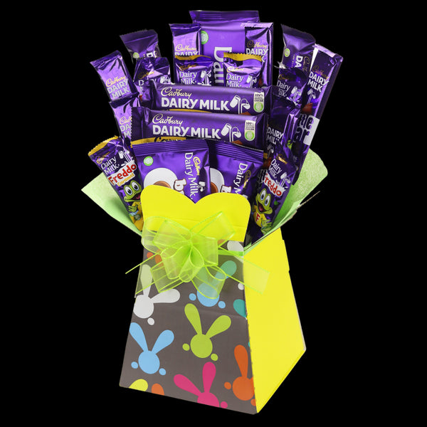 Dairy Milk Easter Bunny Chocolate Bouquet - chocoholicbouquet