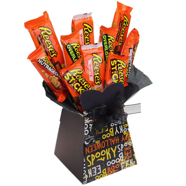 Reeses Halloween Treats Chocolate Bouquet - chocoholicbouquet