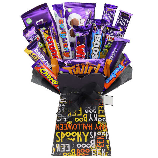 Cadbury Halloween Treats Chocolate Bouquet - chocoholicbouquet