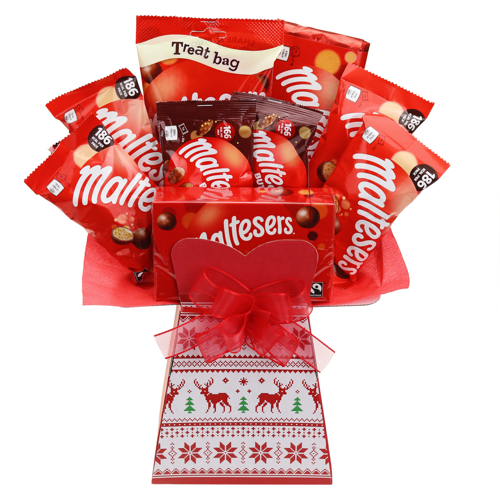 Maltesers Chocolate Bouquet Christmas Knit
