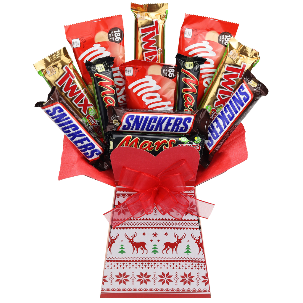 Mars Favourites Chocolate Bouquet Christmas Knit