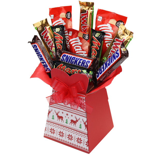 Mars Favourites Chocolate Bouquet Christmas Knit