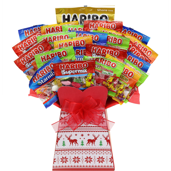 Haribo Sweets Bouquet Christmas Knit