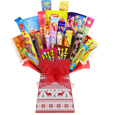Traditional Retro Sweets Bouquet Christmas Knit