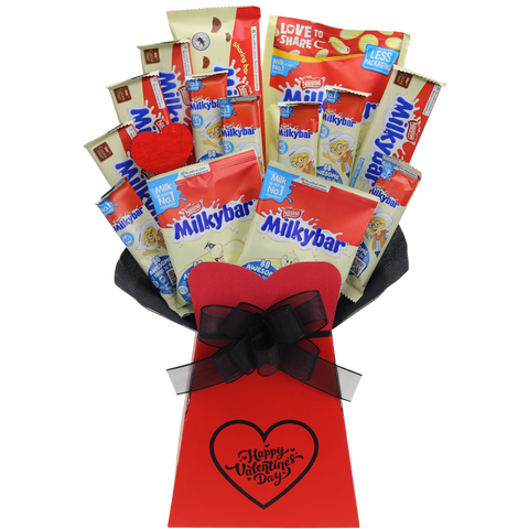 Milkybar Valentine Treats Chocolate Bouquet