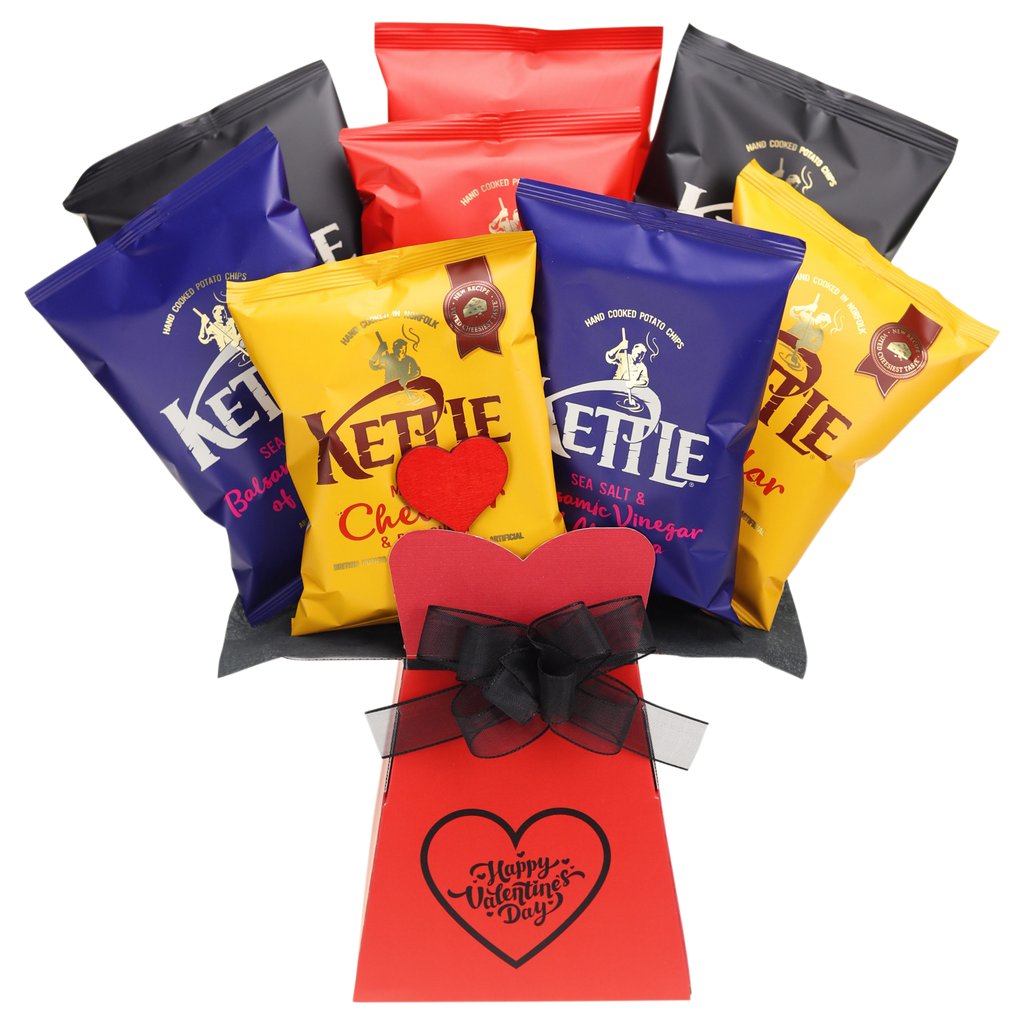 Kettle Chips Crisp Valentines Bouquet