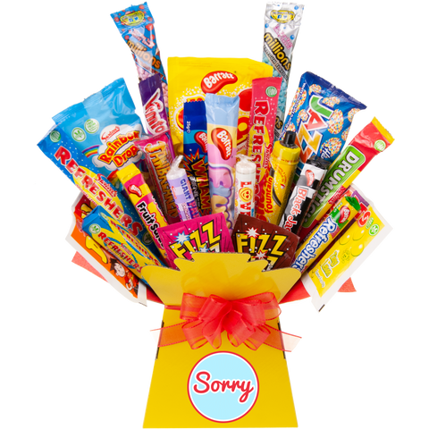 Traditional Retro Sweets Sorry Sweets Bouquet