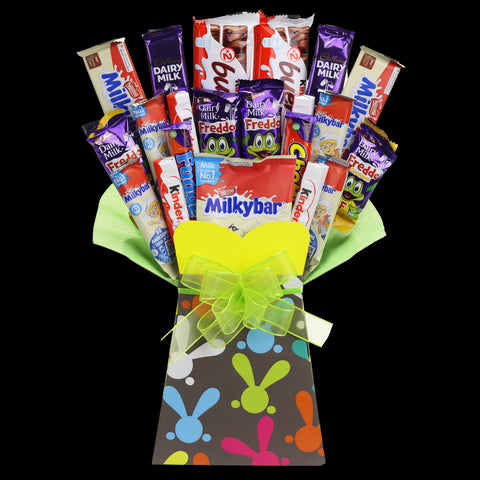 Kids Favourites Easter Bunny Chocolate Bouquet - chocoholicbouquet