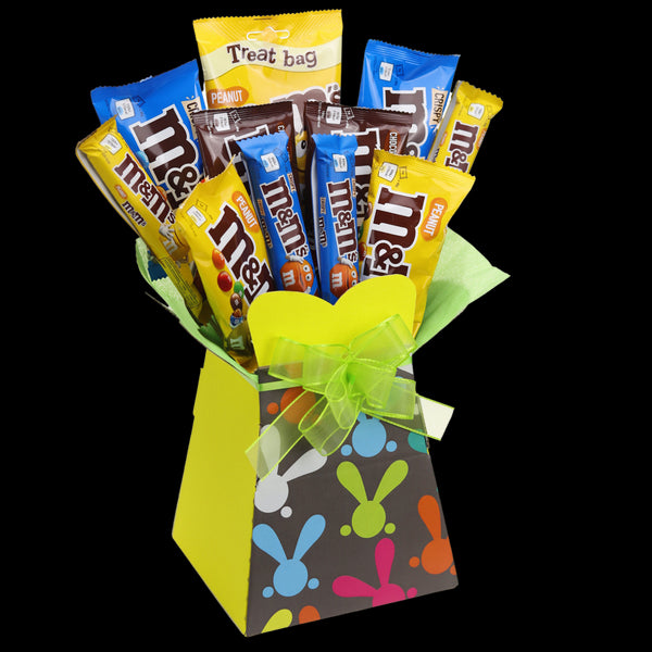 M&M's Easter Bunny Chocolate Bouquet - chocoholicbouquet