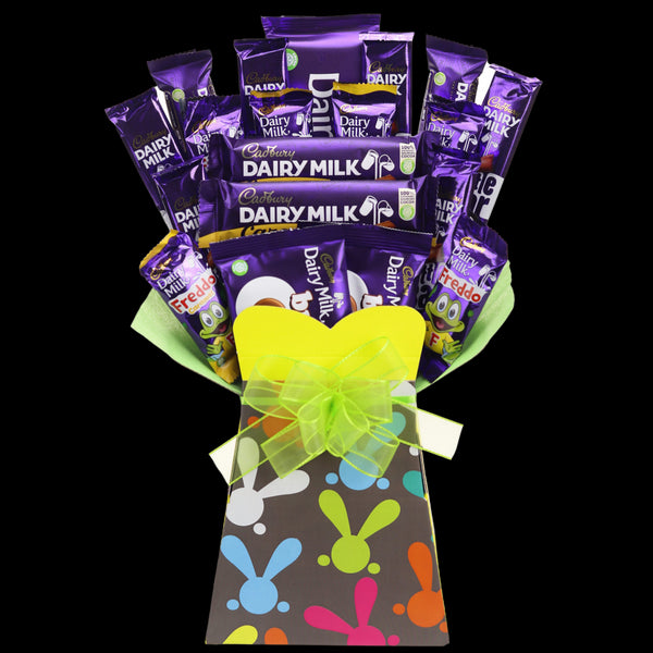 Dairy Milk Easter Bunny Chocolate Bouquet - chocoholicbouquet