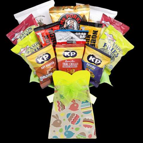 Pub Snacks Easter Egg Snack Bouquet - chocoholicbouquet