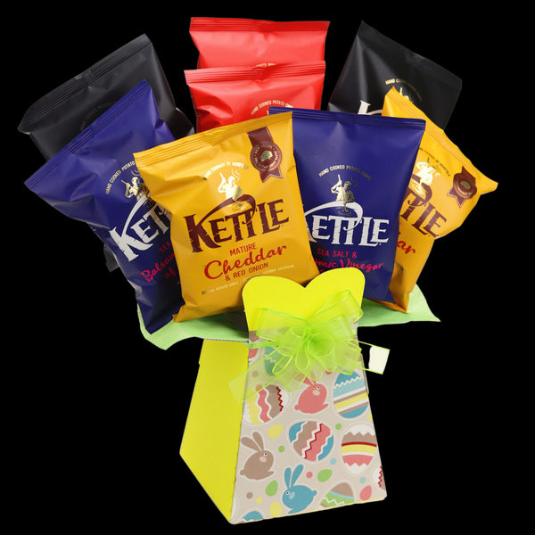 Kettle Chips Easter Egg Crisp Bouquet - chocoholicbouquet