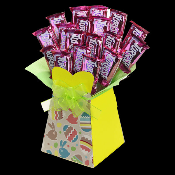 Turkish Delight Easter Egg Chocolate Bouquet - chocoholicbouquet